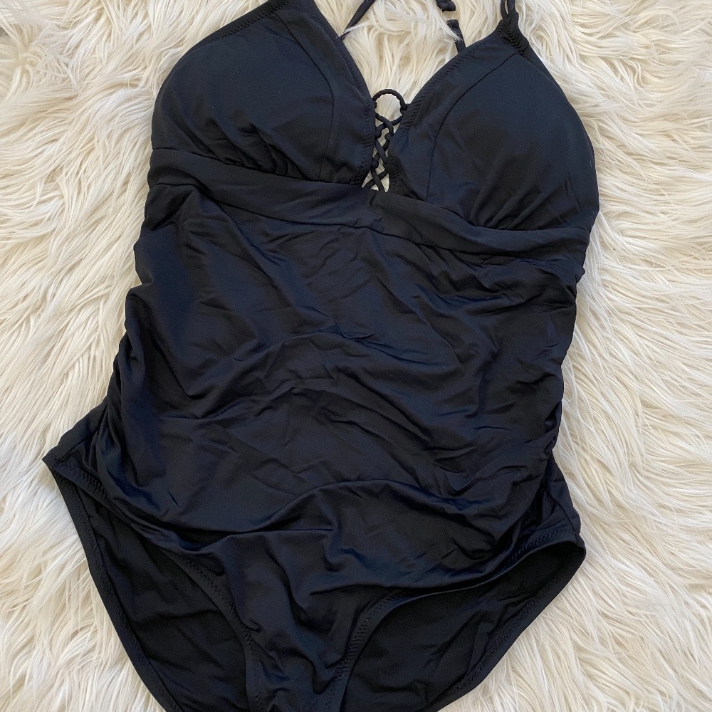 A Pea in the Pod Maternity One Piece Swimsuit